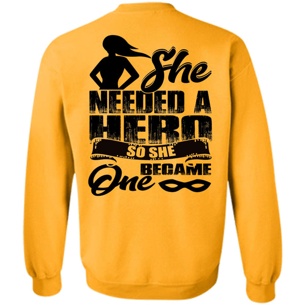 I Love Lady T Shirt, She Became One Sweatshirt