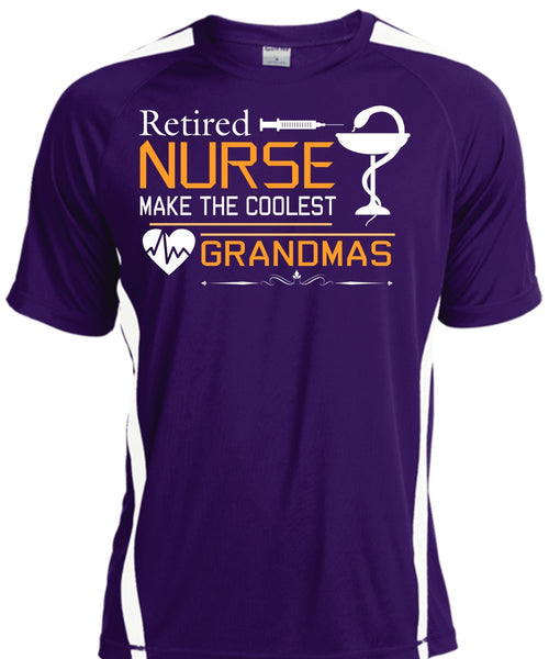 Retired Nurse Make The Coolest Grandmas T Shirt, Job T Shirt