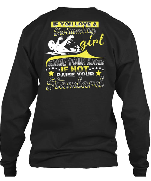 You Love A Swimming Girl T Shirt, Being A Swimmer T Shirt