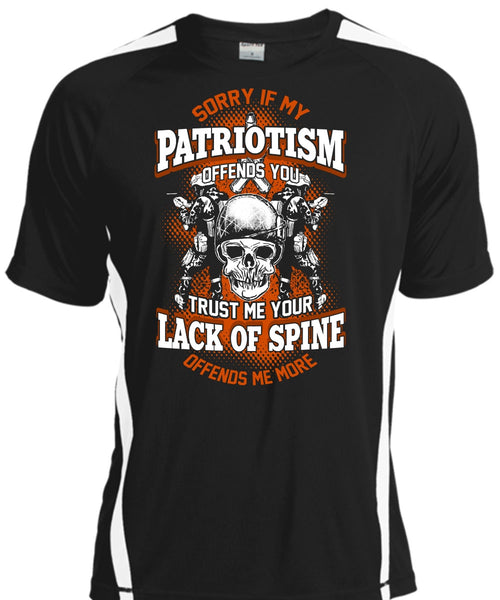 A black t-shirt with the shopify logo