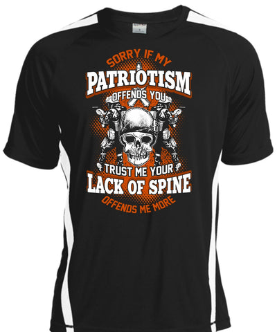 A black t-shirt with the shopify logo