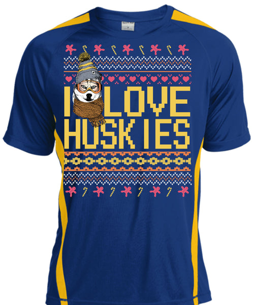 I Love Huskies T Shirt, This Girl Loves Christmas T Shirt, Cool Shirt
