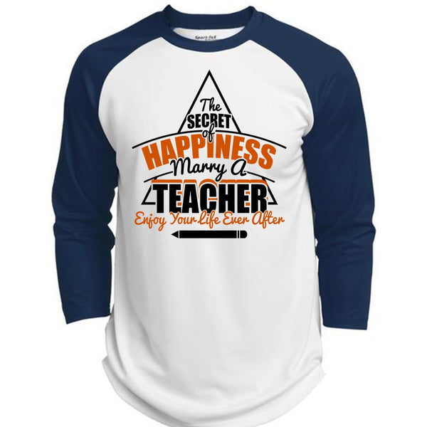 Marry A Teacher T Shirt, I Love Teaching T Shirt, Awesome T-Shirts  (Polyester Game Baseball Jersey)