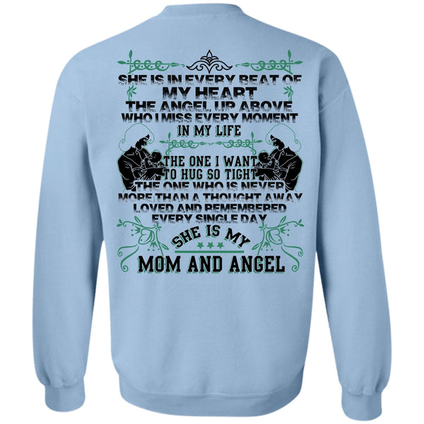 Being A Mom T Shirt, She Is My Mom And Angel Sweatshirt