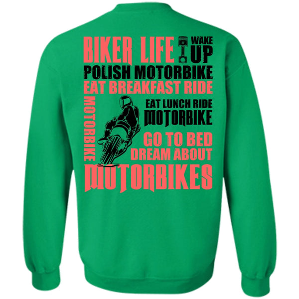 I Love Biker T Shirt, Biker Life Sweatshirt