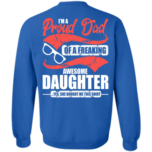 Awesome Daughter T Shirt, I Love Dad Sweatshirt
