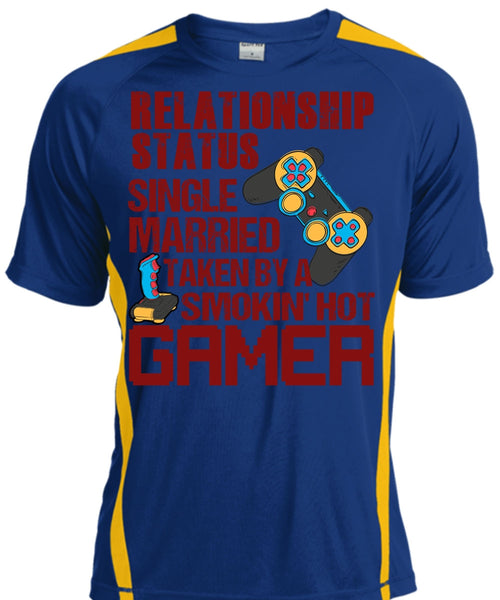 Taken By A Smoking Hot Gamer T Shirt, Being A Gamer T Shirt, Cool Shirt