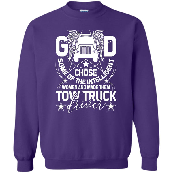 Made Them Tow Truck Driver T Shirt, Tow Truck Driver Sweatshirt