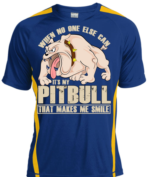 It's My Pit Bull T Shirt, Makes Me Smile T Shirt, Cool Shirt