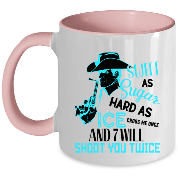 Hard As Ice Coffee Mug, Sweet As Sugar Accent Mug