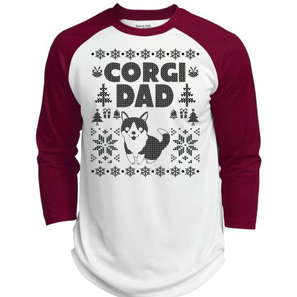 Corgi Dad T Shirt, This Girl Loves Christmas T Shirt, Awesome T-Shirts  (Polyester Game Baseball Jersey)