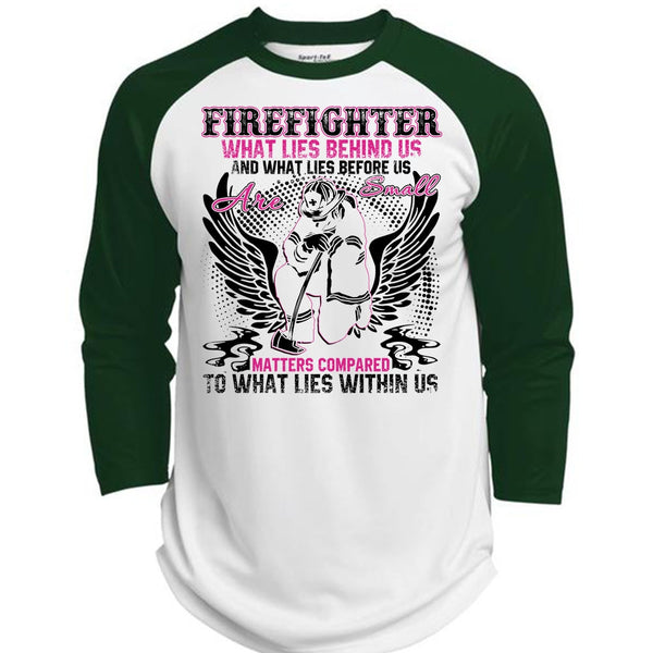 Firefighter T Shirt, I Love Firefighter T Shirt, Awesome T-Shirts  (Polyester Game Baseball Jersey)