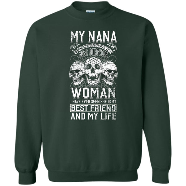 Awesome Nanny T Shirt, Coolest Nanny Ever Sweatshirt