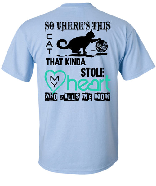 This Cat That Kinda Stole My Heart T Shirt, I Love My Cat T Shirt