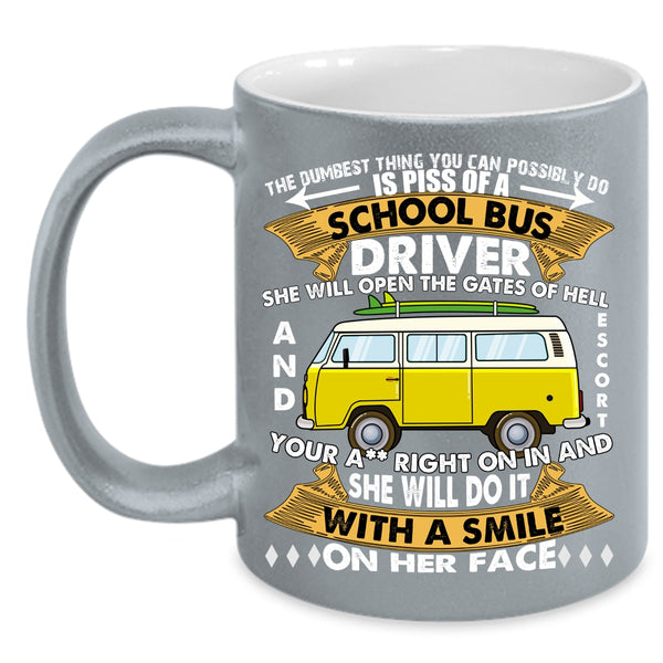 School Bus Driver Coffee Mug, Best Gift For School Bus Driver Coffee Cup