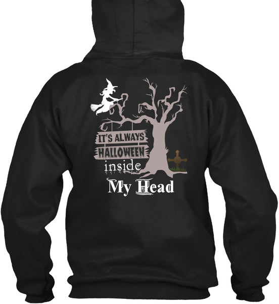 It's Always Halloween Inside My Head T Shirt, I Love You Pumpkin T Shirt