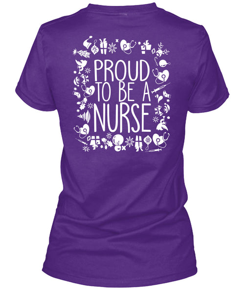 Proud To Be A Nurse T Shirt, I Love Christmas T Shirt
