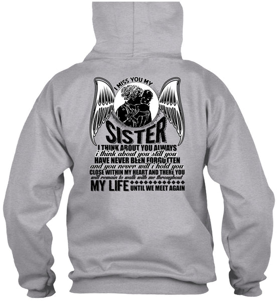 I Miss You My Sister T Shirt, I Love Sister T Shirt