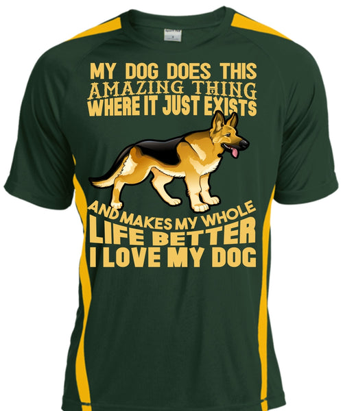 I Love My Dog T Shirt, My Dog Does This Amazing T Shirt, Cool Shirt