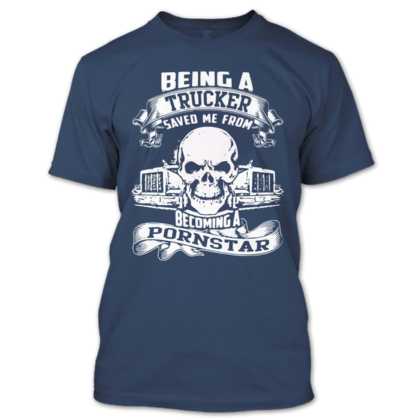 A black t-shirt with the shopify logo