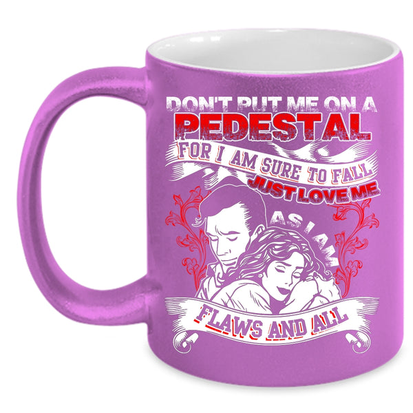 I Am Sure To Fall Just Love Me Coffee Mug, Cool Just Married Coffee Cup