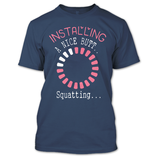 A black t-shirt with the shopify logo