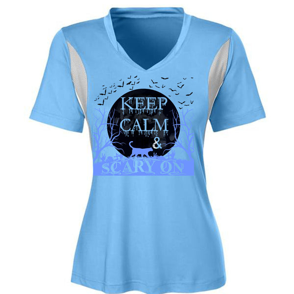Keep Calm And Scary On T Shirt, Wait For Halloween T Shirt, Awesome T-Shirts