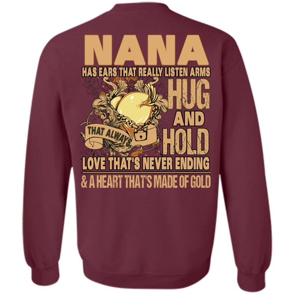 Hug And Hold T Shirt, I Love Nana Sweatshirt