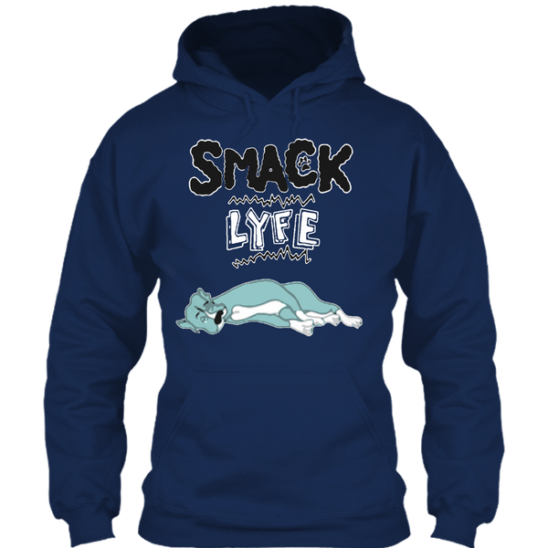 A black t-shirt with the shopify logo