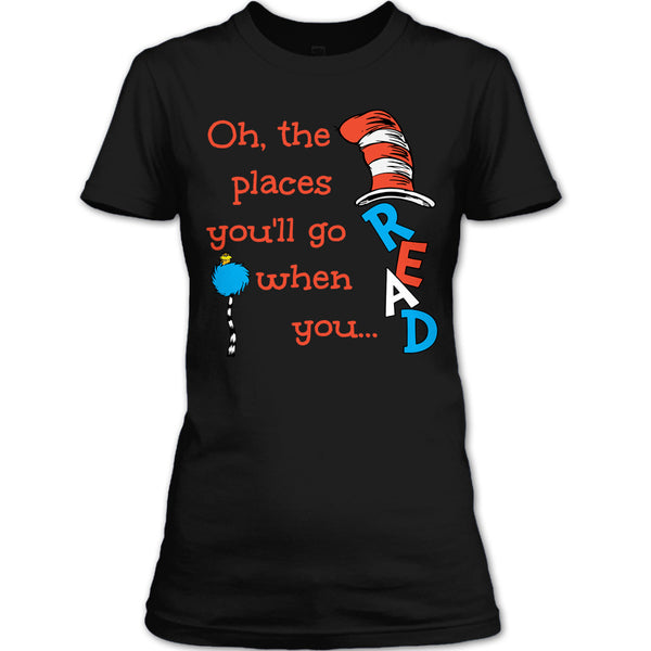 A black t-shirt with the shopify logo