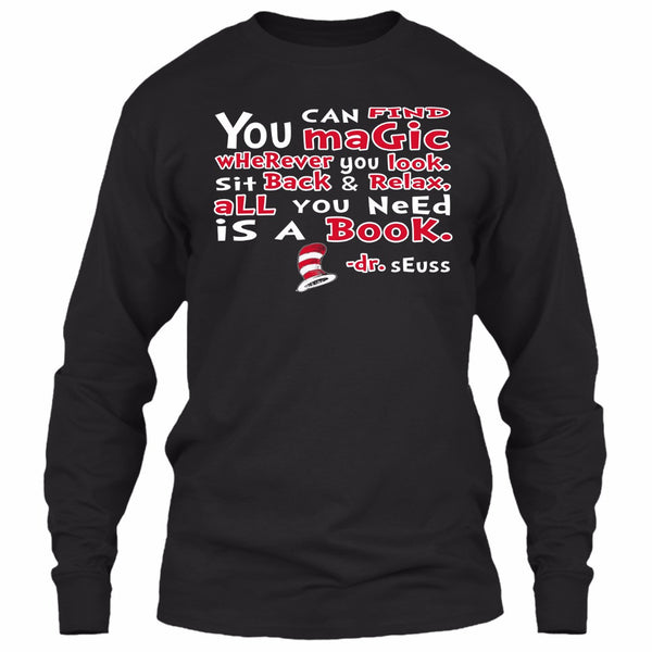 A black t-shirt with the shopify logo