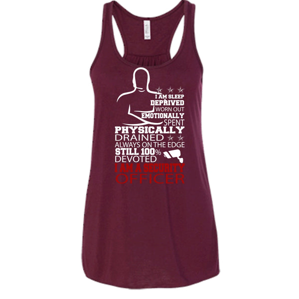 I Am Sleep Deprived T Shirt, I Am A Security Officer T Shirt, Cool T Shirt