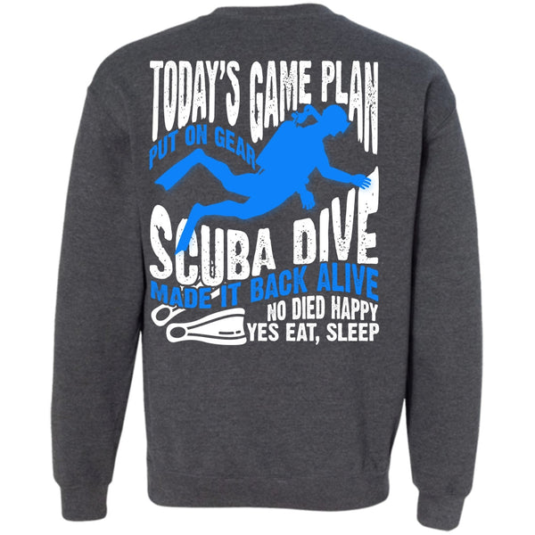 Put On Gear Scuba Dive T Shirt, I Love Diving Sweatshirt
