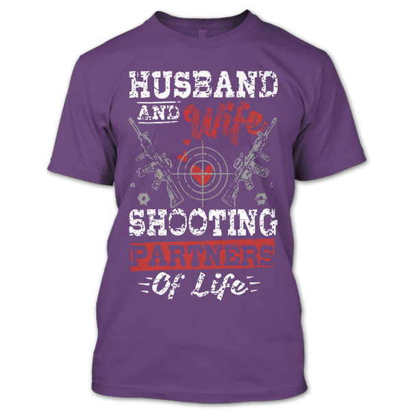 A black t-shirt with the shopify logo