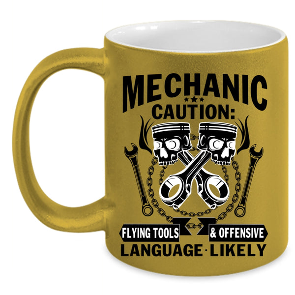 Cool Gift For Mechanics Coffee Mug, Mechanic Accent Mug