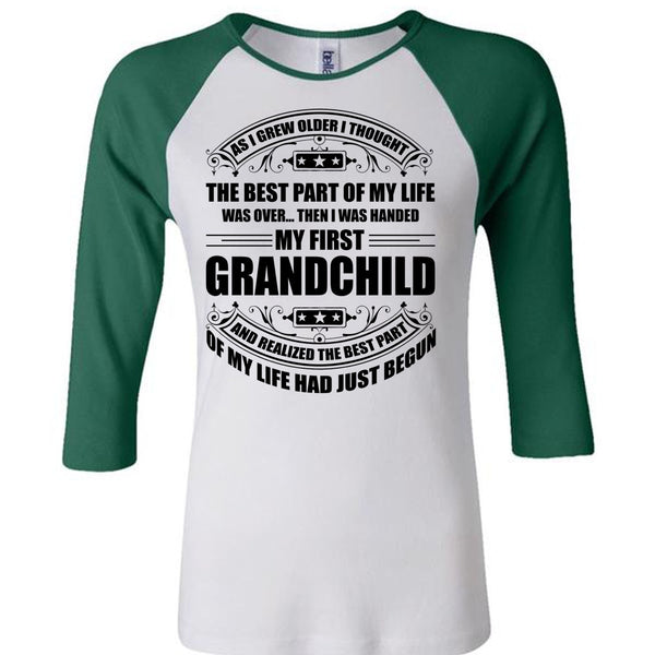I Was Handed My First Grandchild T Shirt, I Love Baby T Shirt, Awesome T-Shirts