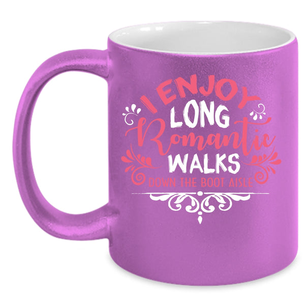 I Enjoy Long Romantic Coffee Mug, Cool Couple Coffee Cup