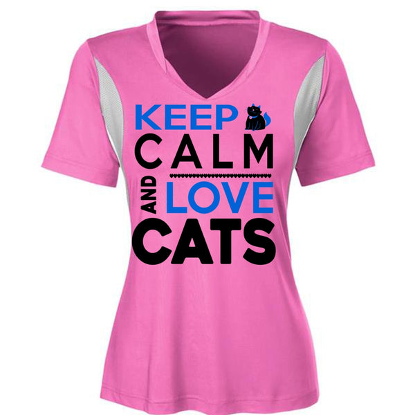 Keep Calm And Love Cats T Shirt, I Love Cat T Shirt, Cool Pets T Shirt