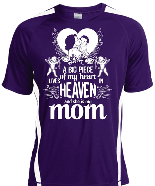 She Is My Mom T Shirt, Lives Heaven T Shirt, Cool Shirt