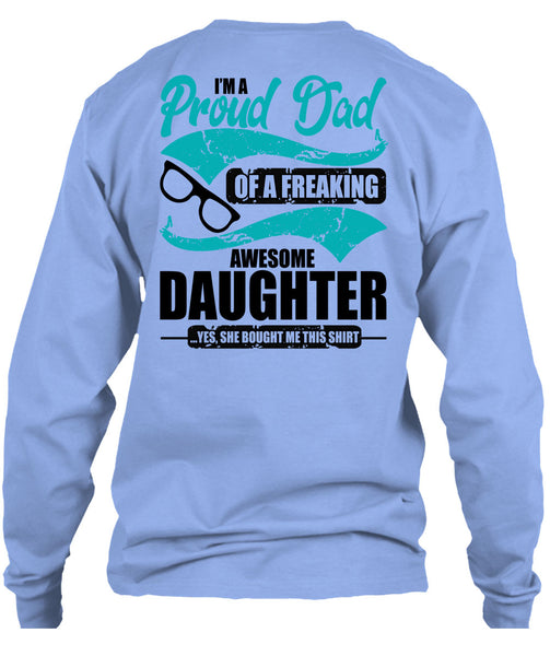 I'm A Proud Dad T Shirt, I Love Dad T Shirt