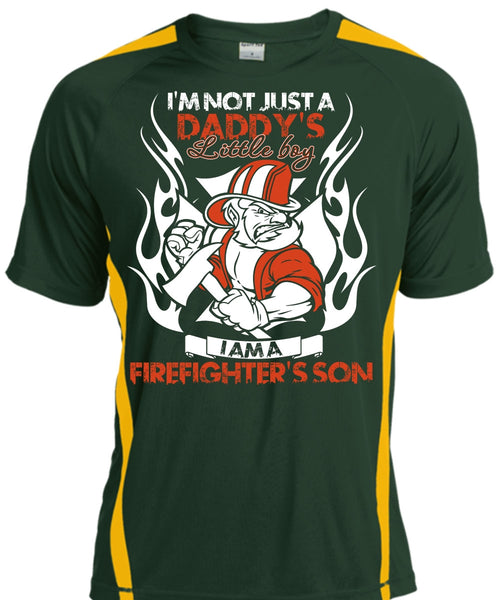 God Said Let There Be Firefighters T Shirt, Ran In Fear T Shirt, Cool Shirt