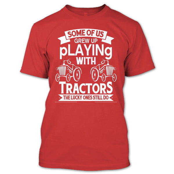 I'm A Farmer T Shirt, Playing With Tractors T Shirt