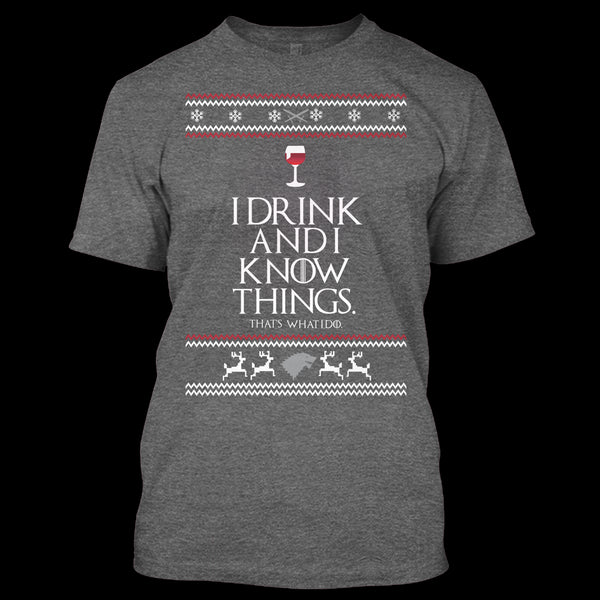 A black t-shirt with the shopify logo