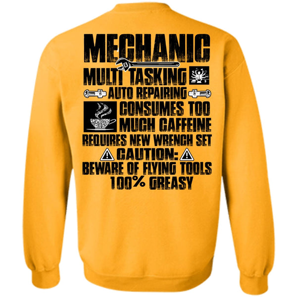 I Love Mechanic T Shirt, Mechanic Multitasking Sweatshirt