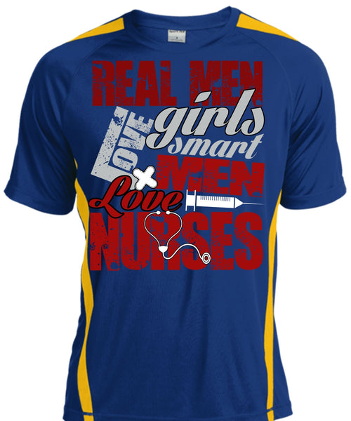 Real Men Love Girls T Shirt, Smart Men Love Nurses T Shirt, Cool Shirt