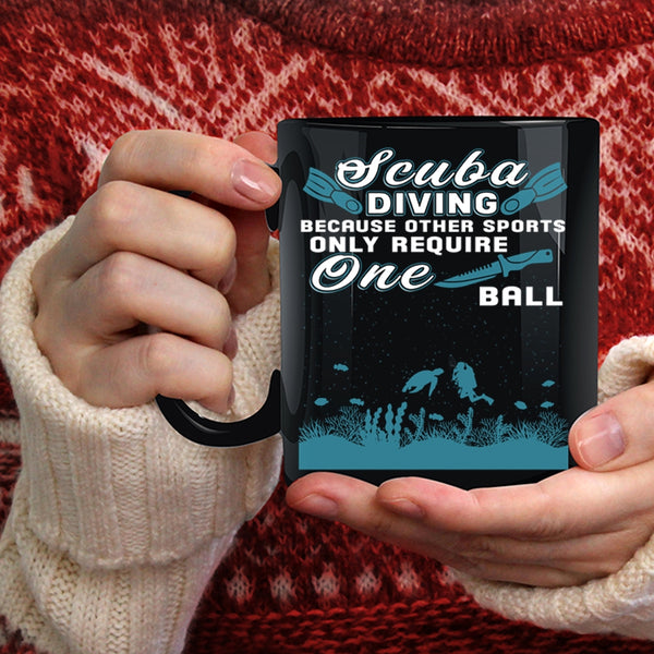 Scuba Diving Coffee Mug, Cute Gift For Scuba Diver Coffee Cup