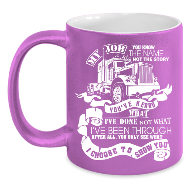 Best Trucker Ever Coffee Mug, Funny Gift For Trucker Coffee Cup