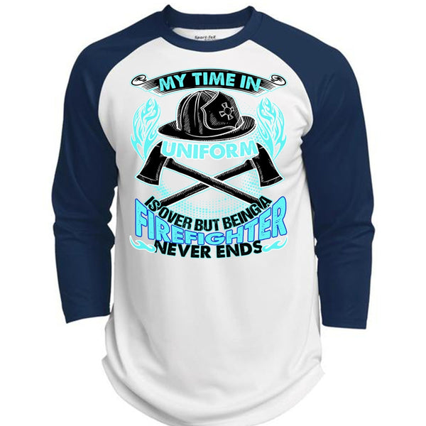 Being A Firefighter T Shirt, Like Mechanic T Shirt, Awesome T-Shirts  (Polyester Game Baseball Jersey)