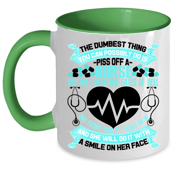 Awesome Gift For Nurse Coffee Mug, Funny Nurses Accent Mug
