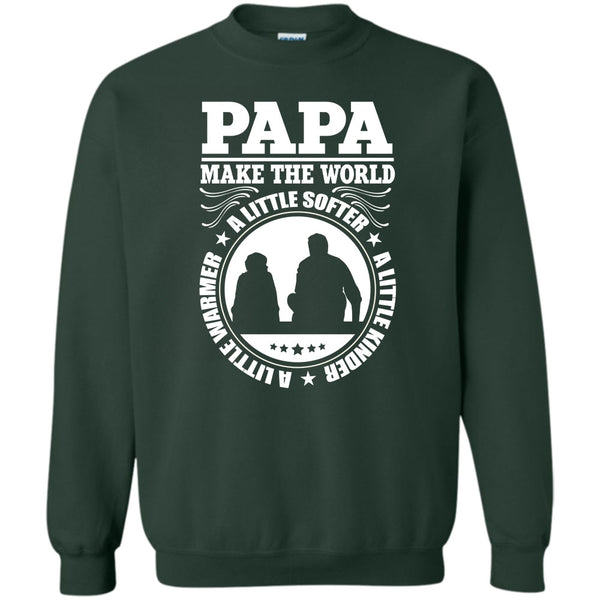 Coolest Papa T Shirt, Awesome Papa Sweatshirt